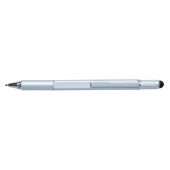 5-in-1 aluminium toolpen, grijs