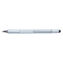 5-in-1 aluminium toolpen, grijs