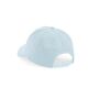 JUNIOR ORGANIC COTTON 5 PANEL CAP, POWDER BLUE, One size, BEECHFIELD
