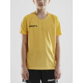 *Pro Control stripe jersey jr yellow/flumi 158/164