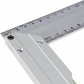 Aluminium winkelhaak Camila zilver