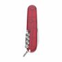 Victorinox Spartan zakmes in geschenkdoos - transparant rood