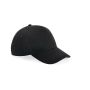 ULTIMATE 6 PANEL CAP, BLACK, One size, BEECHFIELD