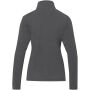 Amber GRS gerecycled dames fleece jas met volledige rits - Storm grey - XS