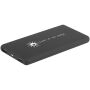 SCX.design P30 8000 mAh powerbank solar met oplichtend logo - Zwart
