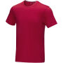 Azurite heren T-shirt met korte mouwen biologisch textiel - Rood - S