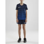 *Pro Control stripe jersey jr navy/cobolt 122/128