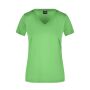 Ladies' Active-V lime-green 3XL
