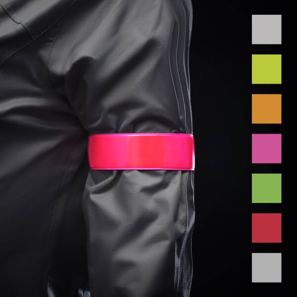 Reflecterende krinkel armband all-over bedrukt Reflecterende krinkel armband all-over bedrukt