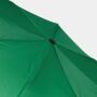 Opvouwbare, uit 2 secties bestaande manueel te openen paraplu REGULAR groen