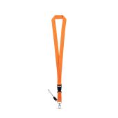 ANQUETIL. Polyester lanyard met metalen karabijnhaak