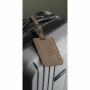 Recycled Leather Luggage Tag bagagelabel
