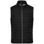 Men's Down Vest black/silver 3XL