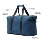 VINGA Baltimore weekendtas, donkerblauw