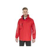 3-IN-1 CORE TRANSIT JACKET WITH PRINTABLE SOFTSHELL INNER, RED, 3XL, RESULT
