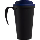 Americano® grande 350 ml geïsoleerde beker - Zwart/Blauw