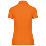 Damespolo korte mouwen Orange XS Damespolo korte mouwen Orange XS