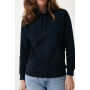 IQONIQ Rila lichtgewicht gerecycled katoen hoodie, zwart (XXXL)