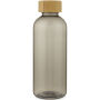 Ziggs 650 ml sportfles van gerecycled plastic - Transparant charcoal
