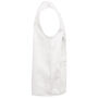Bodywarmer polykatoen multizakken White XS
