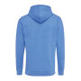 Iqoniq Torres gerecycled katoen hoodie ongeverfd, heather blue (M)