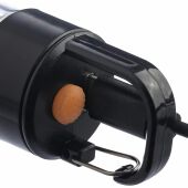 Aluminium COB-zaklamp Vela zwart