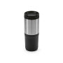 Orange Travel Cup - Zwart