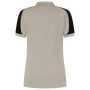 Poloshirt Bicolor Redefined Dames 206108 Sand-Black XS