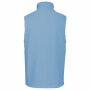 Bodywarmer van microfleece heren sky blue XXL
