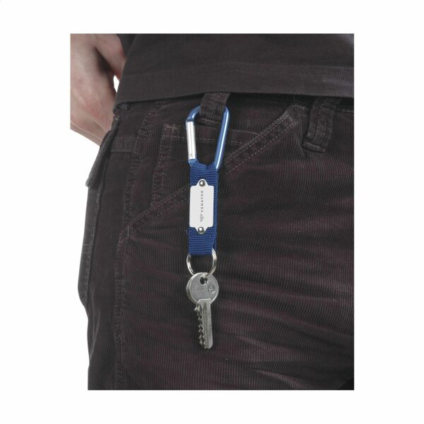 KeyTex Karabinerhaken - blau KeyTex Karabinerhaken - blau