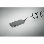 BRAID - RPET magnetische kabel - Zwart