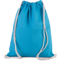 Rugzak met dikke koordjes Surf Blue One Size