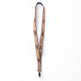 Zeefdruk lanyard van kurk en polyester Zeefdruk lanyard van kurk en polyester