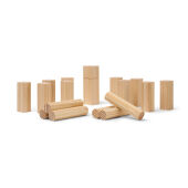 VINGA Kubb mini spel, bruin