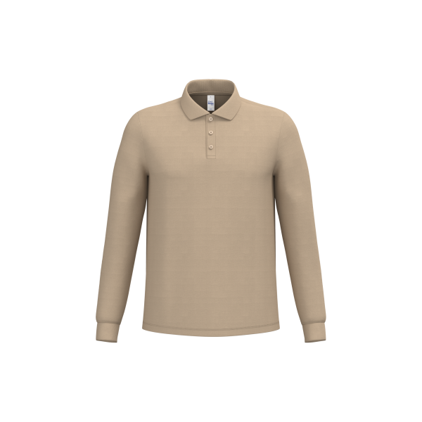 LSL Herren Piqué-Poloshirt Ideal Sand XS LSL Herren Piqué-Poloshirt Ideal Sand XS