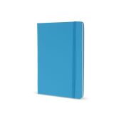 A5-notitieboek van PU met FSC-pagina's - Lichtblauw
