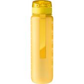 rPET drinkfles Brinley 1000 ml geel