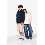Ecologische uniseks oversized sweater met capuchon Black XXS Ecologische uniseks oversized sweater met capuchon Black XXS