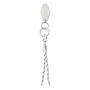 KEYBRAID - Sleutelhanger gevlochten touw - Wit