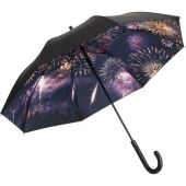 AC regular umbrella FARE® Impressions black/firework design