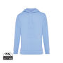 IQONIQ Jasper gerecycled katoen hoodie, sky blue (M)