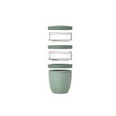 Mepal Ellipse 3 delige 500 ml + 2 x 200 ml lunchpot - Saliegroen