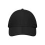 6 Panel Pack-a-Cap black