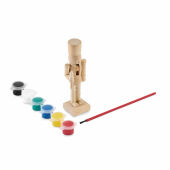 PAYNT - Notenkrakerfiguur schilderset - Hout