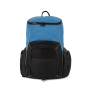 Gerecycleerde en sportrugzak met vak voor spulletjes Light royal blue / Black One Size