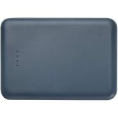Asama type-C powerbank van 5000 mAh van gerecycled plastic - Hale Blue