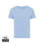 IQONIQ Yala dames lichtgewicht gerecycled katoen t-shirt, sky blue (M)
