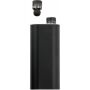 Aluminium 2-in-1 powerbank Letitia zwart