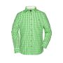Men's Traditional Shirt green/white M