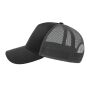 RAPPER COTTON-S, BLACK/DARK GREY, One size, ATLANTIS HEADWEAR